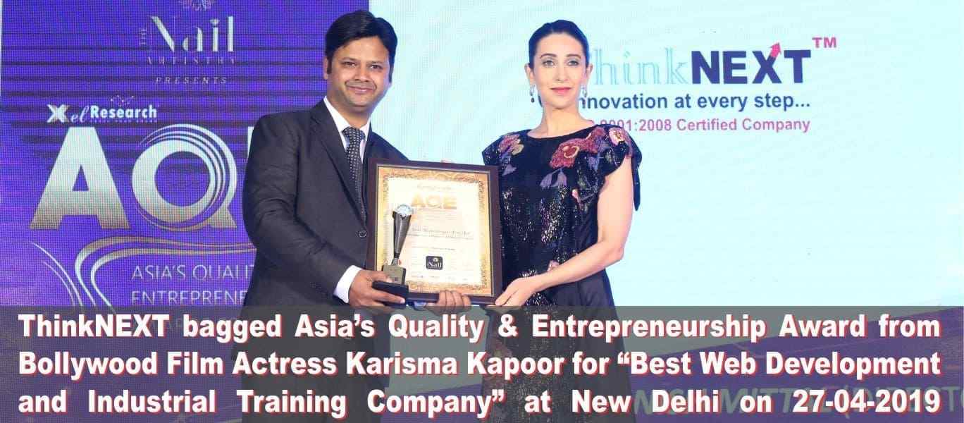 Asias Quality Award Winner from Krisma Kapoor